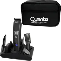 Kit Barbeador Eletrico Quanta QTAPK20 Multilooks 12 Em 1 Recarregável + Necessaire
