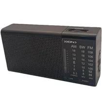 Radio Portatil Xion XI-RA12 / AM / FM / SW / 3.5MM / A Pilha(Nao Incluida) - Preto