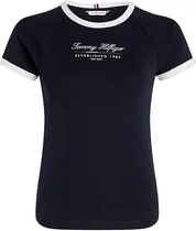 Camiseta Tommy Hilfiger WW0WW42900 DW5 - Feminina