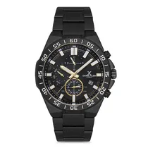 Relogio Analógico Masculino Daniel Klein DK.1.12733-4 Exclusive Gents / Pulseira de Aço Inoxidável - Preto