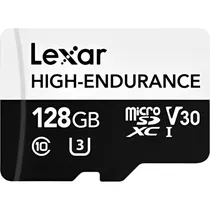 Cartao Microsd 128GB Lexar High-Endurance 100MB/s LMSHGED128G