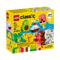 Juguete de Construcción Lego Classic Creative Food Friends 11039 150 Piezas