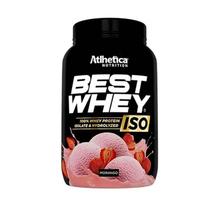 Suplemento Atlhetica Best Whey Morango 900GR