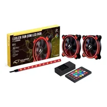 Kit de Cooler Fan C3TECH F7-L500RGB com LED RGB + Controlador