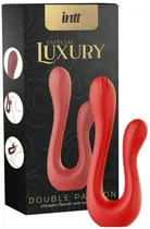 Vibrador Feminino Intt Especial Luxury Dobro - Vermelho