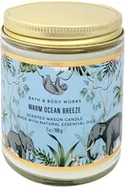 Vela Aromática Bath & Body Works Warm Ocean Breeze - 198G