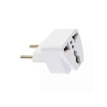 Adaptador de Tomada 2 Pinos Universal Padrao Brasil