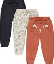 Calça para Bebê Orchestra Hlanid-Ecr - Masculina (3 Unidades)