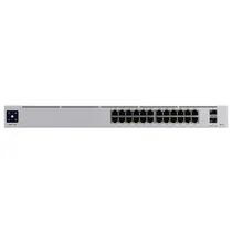Hub Switch Ubnt USW-PRO-24-Poe-BR Unifi 24 Portas / Gigabit / 2SFP+ / 400W