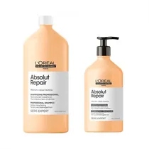 Kit Capilar L'Oreal Serie Expert Absolut Repair Shampoo 1.5L + Condicionador 750ML