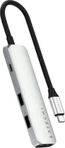 Adaptador 4 Em 1 Multiport USB-C 4K Satechi - ST-P4SS