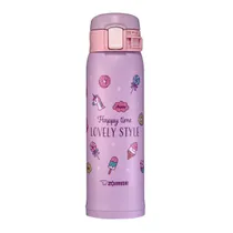 Garrafa Térmica Zojirushi Infantil 480ML Modelo SM-SG48-VZ Sweet