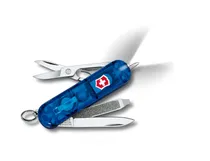 Victorinox Unisex Navaja de Bolsillo Pequeña Acero Inoxidable 58MM Blue