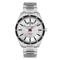 Relogio Analógico Masculino Daniel Klein DK.1.12735-2 Premium Gents / Pulseira de Aço Inoxidável - Prata/Preto