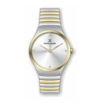 Relogio Analogico Feminino Daniel Klein Premium DK11681A-2 - Prata e Dourado