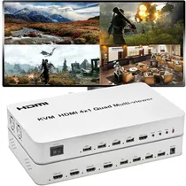 Interruptor SFX Quad Multi-Viewer HDSW4-V4 HDMI 4K 4X1 30HZ
