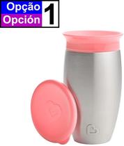 Copo Munchkin 360 Miracle 296ML - Rosa / Azul (Diversos)