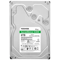 HD Toshiba 8TB S300 Pro Surveillance 3.5" SATA 3 7200RPM - HDWTA80UZSVAR