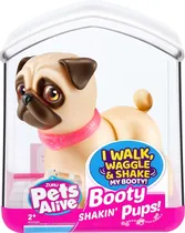 Cachorro Pug Pets Alive Booty Shakin Pups Zuru - 9530