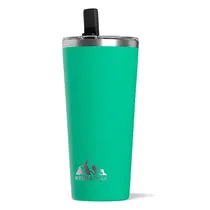 Copo Térmico Hydrapeak Azul Marinho Inox 739ML