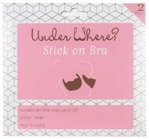 Tampas de Mamilo Adesivas Under Where? Stick On Bra (2 Pares)