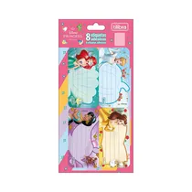 Etiquetas Adhesivas Tilibra Disney Princess 234560 8 Unidades