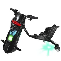 Triciclo Elétrico Audisat 8" Bluetooth/Speaker - Lightning Black  Triciclo El...