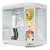 Gabinete Hyte Y70 Touch Infinite Snow White ATX CS-HYTE-Y70TTI- WW White/White