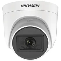 Câmera de Vigilância Hikvision Turret DS-2CE76D0T-Exipf Interno - Branco/Preto