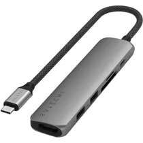 Hub Satechi ST-P6SM Multiport 6 Em 1 - Space Gray