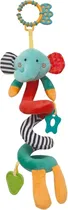 Elefantinho Mola Happy Zoo com Mordedor e Chocalho Buba 09831