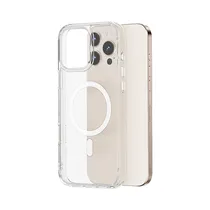 Estuche Protector Wiwu Ishield Pro MCC-101 para iPhone 16 Pro Transparente