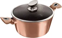 Caçarola Berlinger Haus Metallic Line Rose Gold Edition 28CM - BH-1516N
