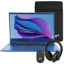 Notebook Acer E10 Etbook Se Cel N4020 8/256GB 14" W11- Blue (Mouse + Funda + Fone de Ouvido)