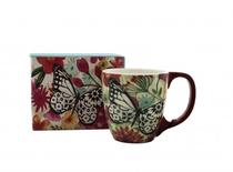 Taza de Porcelana Cypress Borboleta