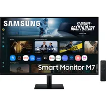 Monitor Smart Samsung M7 LS32FM700UN LCD 32" Uhd 60 HZ / 4 MS - Preto