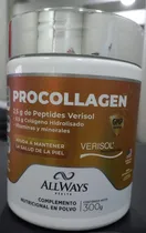 All Ways Medical Vitamina Procollagen 300G Sabor Piña Plastico Amarillo