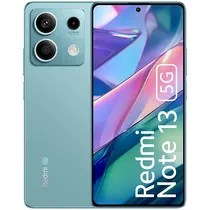 Celular Xiaomi Redmi Note 13 5G NFC Dual Sim de 256GB/8GB Ram de 6.67" 108+8+2MP/16MP - Ocean Teal (Global)