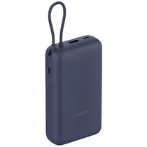 Carregador Portátil Xiaomi 33W Power Bank PB2030MI 20.000 Mah Saídas USB e 2 USB-C - Azul