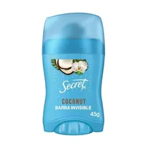 Secret Clear Barra Desorante Coconut 45G