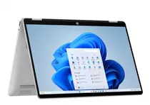 Notebook HP Omnibook 5 Flip 14-FP0013DX, Intel Core 5 120U 1.40GHZ (5.00GHZ), 8GB Ram, 512GB SSD, Tela 14" Touch 360° 2K (1920 X 1200) Ips, Windows 11 Home, Inglês, Prata