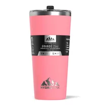 Copo Térmico Hydrapeak Rosa Inox 739ML