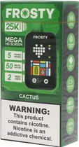 Vape Descartável Frosty Mega HD Cactus - 25000 Puffs