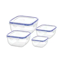 Set de Tápers Bager Cook&Lock BG-513 4 Piezas
