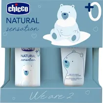 Kit Chicco Natural Sensation We Are 2 Creme Facial 50ML + Oleo de Massagem 100ML