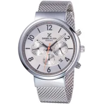 Relógio Analógico Daniel Klein Exclusive DK11871-4 Masculino, Metal - Prata