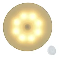 Lampada com Sensor Sate LED A-EMB03 - Amarela