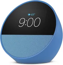 Amazon Speaker Echo Spot Smart Alarm Clock With Alexa 2023 Blue