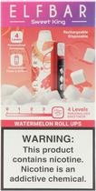 Vape Descartavel Elf Bar Sweet King Watermelon Roll UPS 40000 Puffs