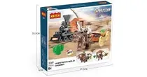 Cogo Bloques Cogo Creative Player Lejano Oeste 212PCS Plastico 6+ Años Multicolor